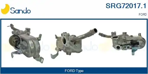 Охладител, ЕГР система SANDO SRG72017.1