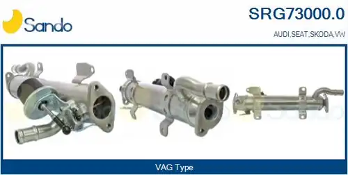 Охладител, ЕГР система SANDO SRG73000.0