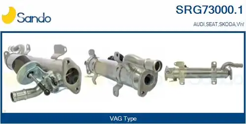 Охладител, ЕГР система SANDO SRG73000.1