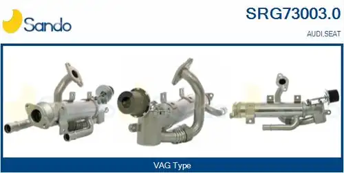 Охладител, ЕГР система SANDO SRG73003.0