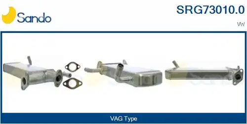 Охладител, ЕГР система SANDO SRG73010.0