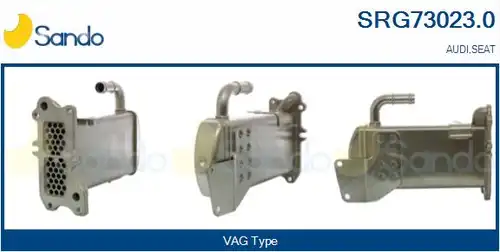 Охладител, ЕГР система SANDO SRG73023.0