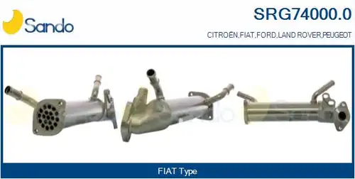 Охладител, ЕГР система SANDO SRG74000.0
