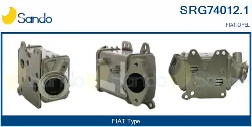 Охладител, ЕГР система SANDO SRG74012.1