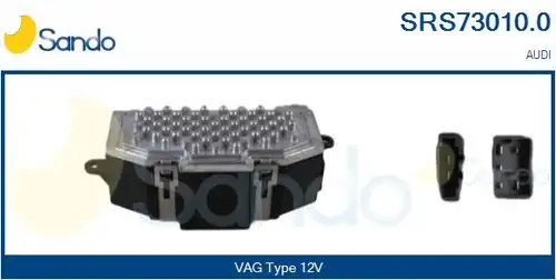 съпротивление, вентилатор за вътрешно пространство SANDO SRS73010.0