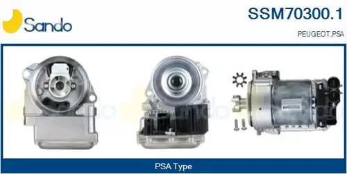 електромотор, кормилна рейка SANDO SSM70300.1