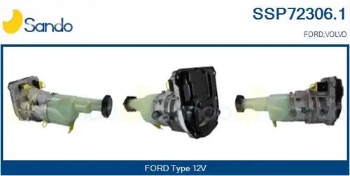 хидравлична помпа, кормилно управление SANDO SSP72306.1