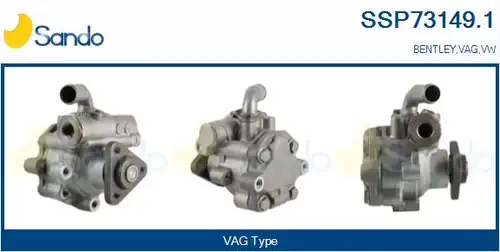 хидравлична помпа, кормилно управление SANDO SSP73149.1