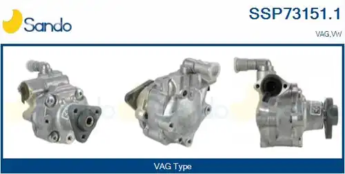 хидравлична помпа, кормилно управление SANDO SSP73151.1
