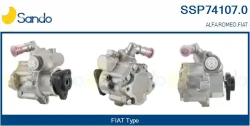 хидравлична помпа, кормилно управление SANDO SSP74107.0