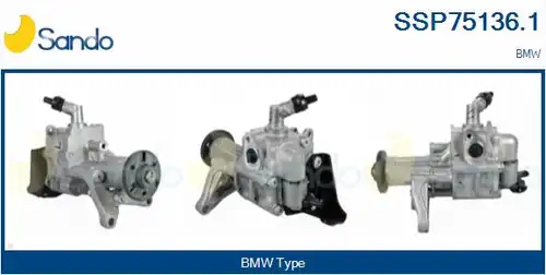 хидравлична помпа, кормилно управление SANDO SSP75136.1