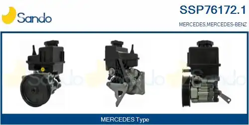 хидравлична помпа, кормилно управление SANDO SSP76172.1