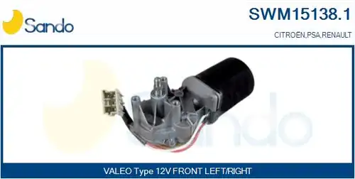 двигател на чистачките SANDO SWM15138.1