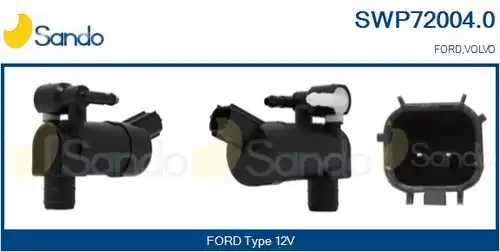 водна помпа за миещо устр., почистване на стъклата SANDO SWP72004.0