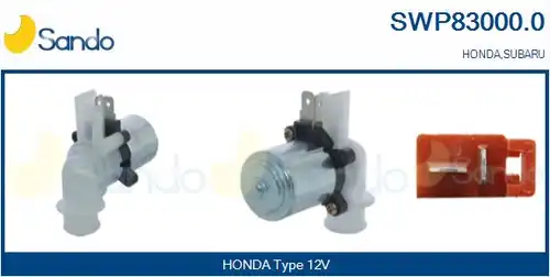 водна помпа за миещо устр., почистване на стъклата SANDO SWP83000.0