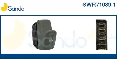 ключ(бутон), стъклоповдигане SANDO SWR71089.1