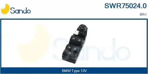 ключ(бутон), стъклоповдигане SANDO SWR75024.0