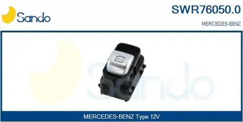 ключ(бутон), стъклоповдигане SANDO SWR76050.0