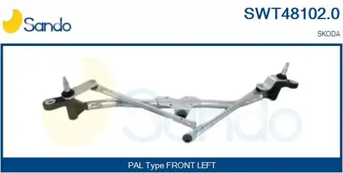 лостов механизъм на чистачките SANDO SWT48102.0