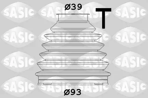 комплект маншон, полуоска SASIC 1900015