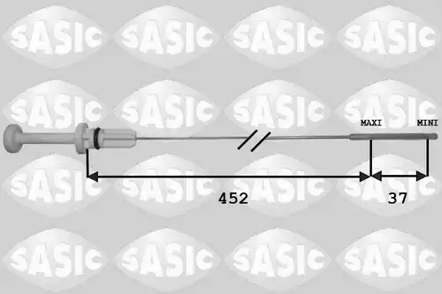 пръчка за измерване нивото на маслото SASIC 1940015