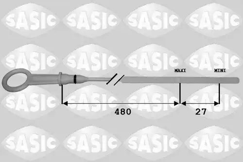 пръчка за измерване нивото на маслото SASIC 1944009