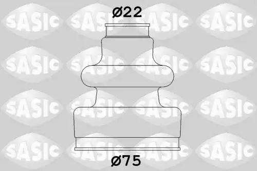 комплект маншон, полуоска SASIC 2933593