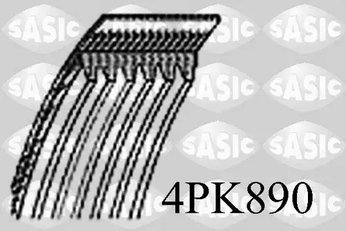 пистов ремък SASIC 4PK890