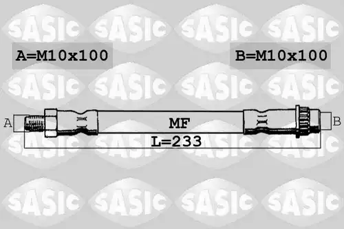 спирачен маркуч SASIC 6600002