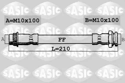 спирачен маркуч SASIC 6600012