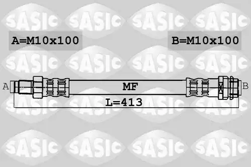 спирачен маркуч SASIC 6606007