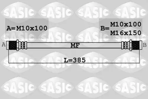 спирачен маркуч SASIC 6606233