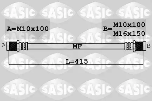 спирачен маркуч SASIC 6606234