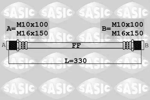 спирачен маркуч SASIC 6606238