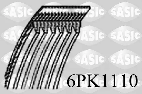 пистов ремък SASIC 6PK1110