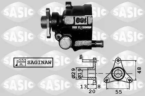 хидравлична помпа, кормилно управление SASIC 7074001