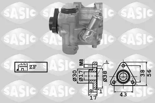 хидравлична помпа, кормилно управление SASIC 7076048