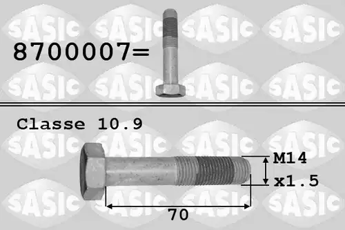 болт на ремъчна шайба SASIC 8700007