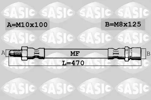 спирачен маркуч SASIC SBH0137