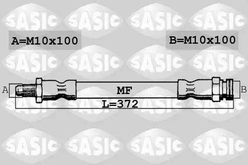 спирачен маркуч SASIC SBH0160