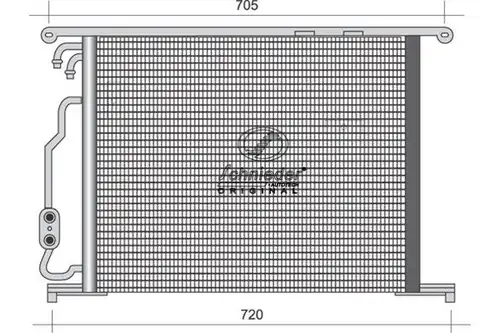 кондензатор, климатизация SCHNIEDER AUTOTECH BZS85.00011