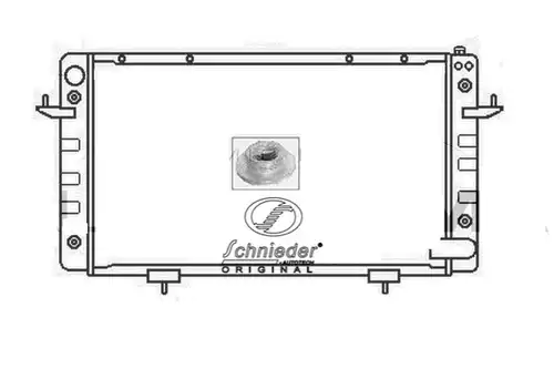 воден радиатор SCHNIEDER AUTOTECH LRS33.00116