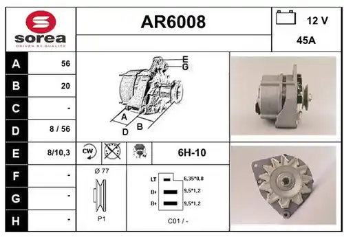 генератор SERA AR6008