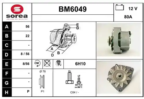 генератор SERA BM6049