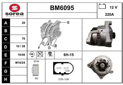 генератор SERA BM6095