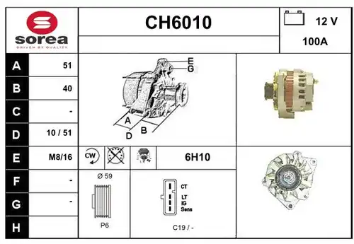 генератор SERA CH6010