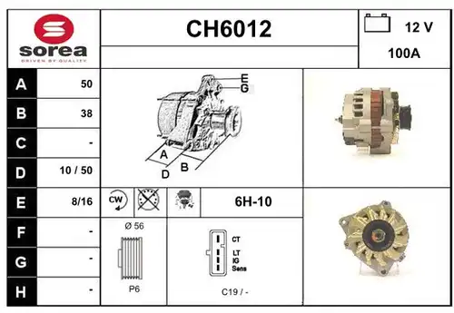 генератор SERA CH6012