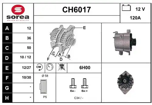 генератор SERA CH6017