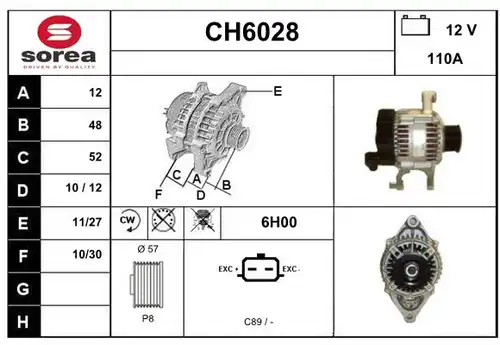 генератор SERA CH6028