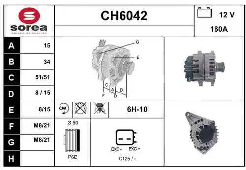 генератор SERA CH6042